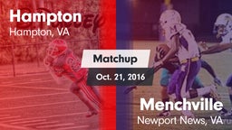 Matchup: Hampton  vs. Menchville  2016