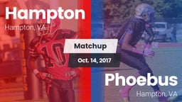 Matchup: Hampton  vs. Phoebus  2017