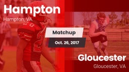 Matchup: Hampton  vs. Gloucester  2017