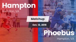 Matchup: Hampton  vs. Phoebus  2018