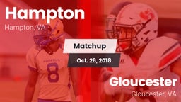 Matchup: Hampton  vs. Gloucester  2018