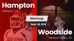 Matchup: Hampton  vs. Woodside  2019