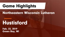 Northeastern Wisconsin Lutheran  vs Hustisford  Game Highlights - Feb. 22, 2019