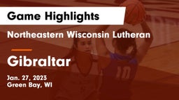 Northeastern Wisconsin Lutheran  vs Gibraltar  Game Highlights - Jan. 27, 2023