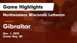 Northeastern Wisconsin Lutheran  vs Gibraltar  Game Highlights - Dec. 1, 2023
