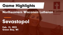 Northeastern Wisconsin Lutheran  vs Sevastopol  Game Highlights - Feb. 13, 2023