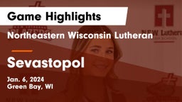Northeastern Wisconsin Lutheran  vs Sevastopol  Game Highlights - Jan. 6, 2024
