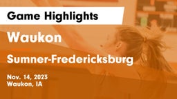 Waukon  vs Sumner-Fredericksburg  Game Highlights - Nov. 14, 2023