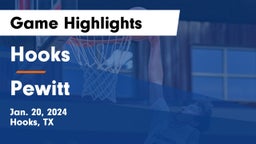 Hooks  vs Pewitt  Game Highlights - Jan. 20, 2024