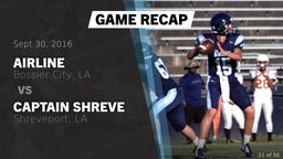 Recap: Airline  vs. Captain Shreve  2016