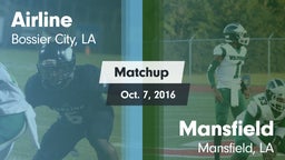 Matchup: Airline  vs. Mansfield  2016