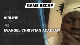 Recap: Airline  vs. Evangel Christian Academy  2016