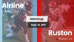 Matchup: Airline  vs. Ruston  2017