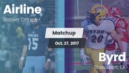 Matchup: Airline  vs. Byrd  2017