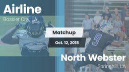 Matchup: Airline  vs. North Webster  2018