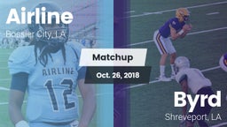 Matchup: Airline  vs. Byrd  2018