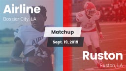 Matchup: Airline  vs. Ruston  2019