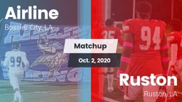 Matchup: Airline  vs. Ruston  2020