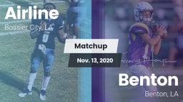 Matchup: Airline  vs. Benton  2020