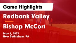 Redbank Valley  vs Bishop McCort  Game Highlights - May 1, 2023