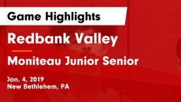 Redbank Valley  vs Moniteau Junior Senior  Game Highlights - Jan. 4, 2019
