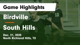 Birdville  vs South Hills  Game Highlights - Dec. 21, 2020