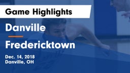 Danville  vs Fredericktown  Game Highlights - Dec. 14, 2018