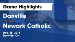 Danville  vs Newark Catholic  Game Highlights - Dec. 29, 2018
