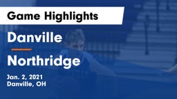 Danville  vs Northridge Game Highlights - Jan. 2, 2021