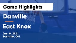 Danville  vs East Knox Game Highlights - Jan. 8, 2021