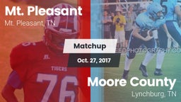 Matchup: Mt. Pleasant High vs. Moore County  2017