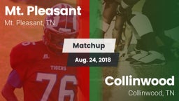 Matchup: Mt. Pleasant High vs. Collinwood  2018