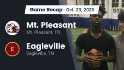 Recap: Mt. Pleasant  vs. Eagleville  2020