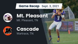 Recap: Mt. Pleasant  vs. Cascade  2021
