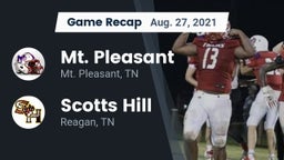 Recap: Mt. Pleasant  vs. Scotts Hill  2021