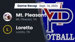 Recap: Mt. Pleasant  vs. Loretto  2022