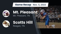 Recap: Mt. Pleasant  vs. Scotts Hill  2022