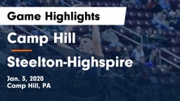 Camp Hill  vs Steelton-Highspire  Game Highlights - Jan. 3, 2020