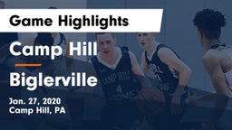 Camp Hill  vs Biglerville  Game Highlights - Jan. 27, 2020