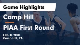 Camp Hill  vs PIAA First Round Game Highlights - Feb. 8, 2020