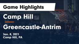 Camp Hill  vs Greencastle-Antrim  Game Highlights - Jan. 8, 2021