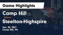 Camp Hill  vs Steelton-Highspire  Game Highlights - Jan. 20, 2021