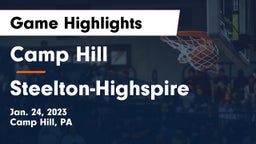Camp Hill  vs Steelton-Highspire  Game Highlights - Jan. 24, 2023