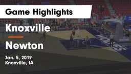 Knoxville  vs Newton   Game Highlights - Jan. 5, 2019
