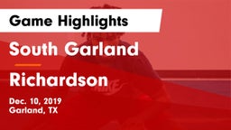 South Garland  vs Richardson  Game Highlights - Dec. 10, 2019