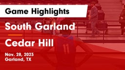 South Garland  vs Cedar Hill  Game Highlights - Nov. 28, 2023