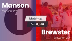 Matchup: Manson  vs. Brewster  2017
