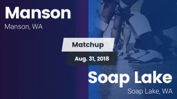 Matchup: Manson  vs. Soap Lake  2018