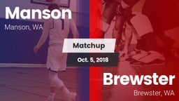 Matchup: Manson  vs. Brewster  2018