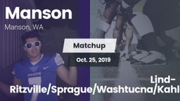 Matchup: Manson  vs. Lind-Ritzville/Sprague/Washtucna/Kahlotus 2019
